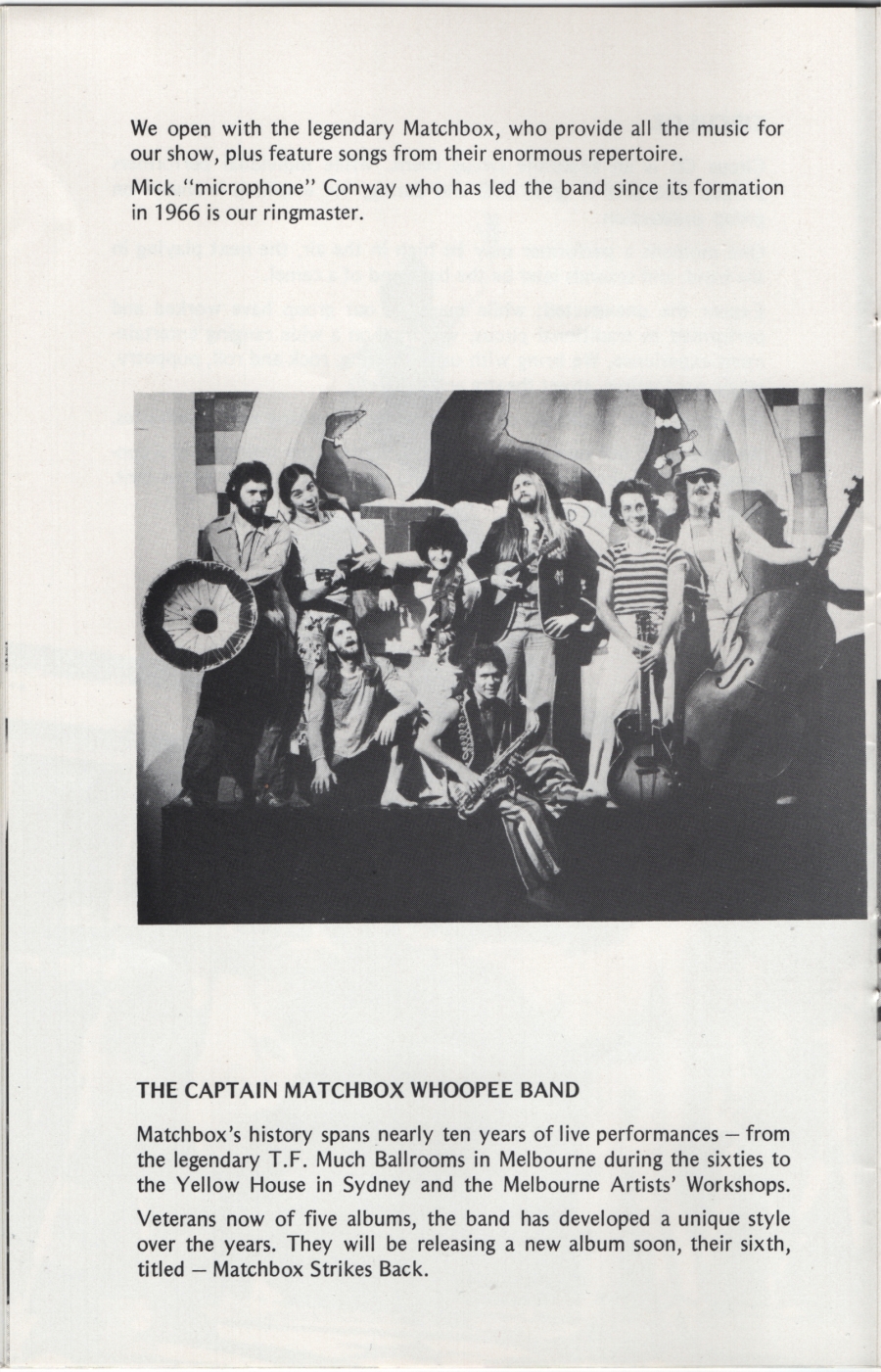 Circus Oz brochure Adelaide Festval 1978 scan 5