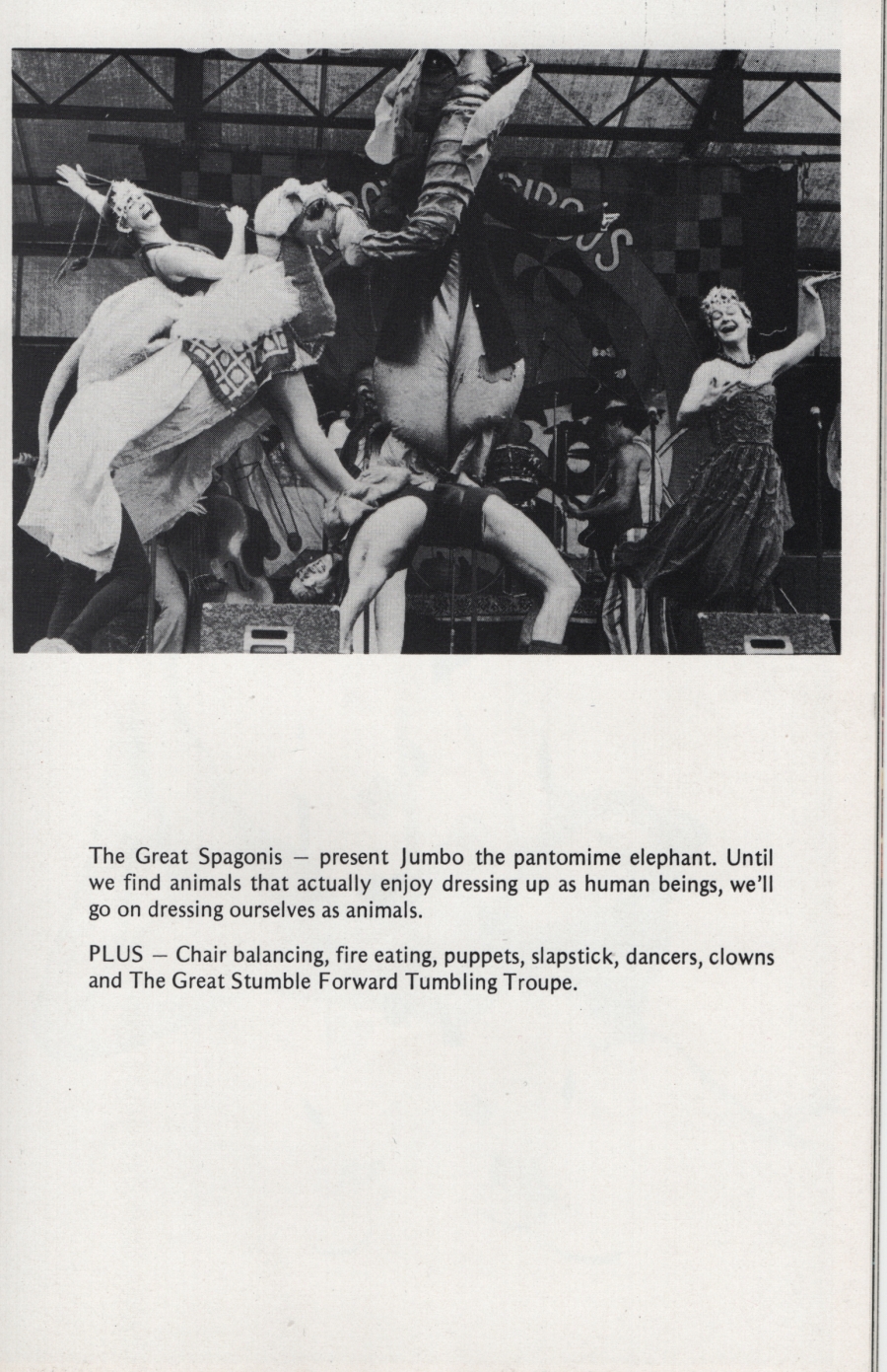 Circus Oz brochure Adelaide Festval 1978 scan 10