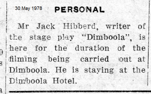 Jack Hibberd notice